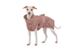 Hundebademantel aus Bio-Baumwolle "Pink Berry"