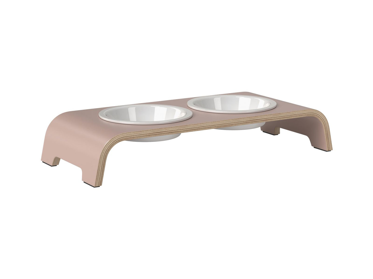 Limited dogBar® S antique pink mit Porzellan