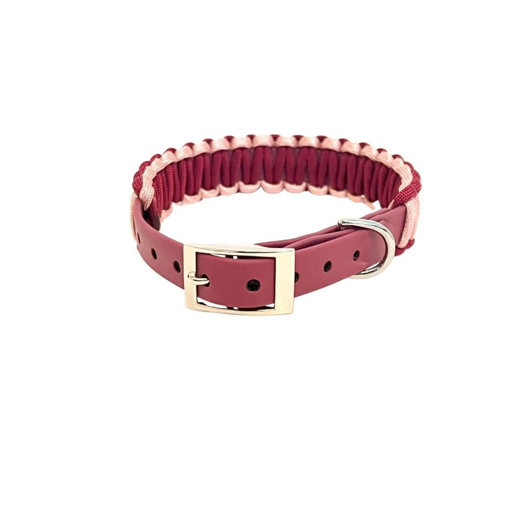Partnerkollektion - BioThane® / Paracord Halsband - "Elli"