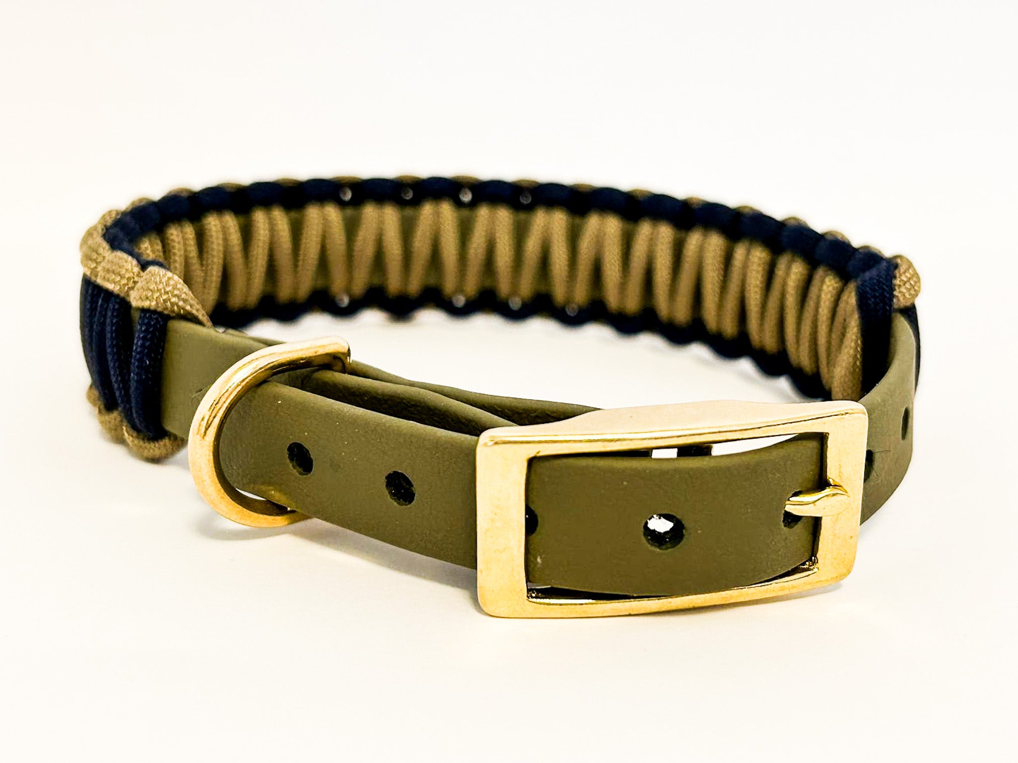 Partnerkollektion - BioThane® / Paracord Halsband - "Yuki"