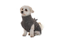 Hundebademantel aus Bio-Baumwolle "Stone Grey"