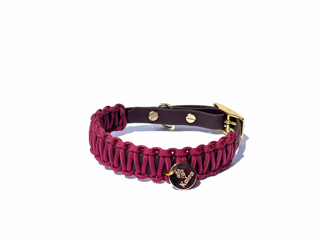 BioThane® / Paracord Halsband - "Matilda"