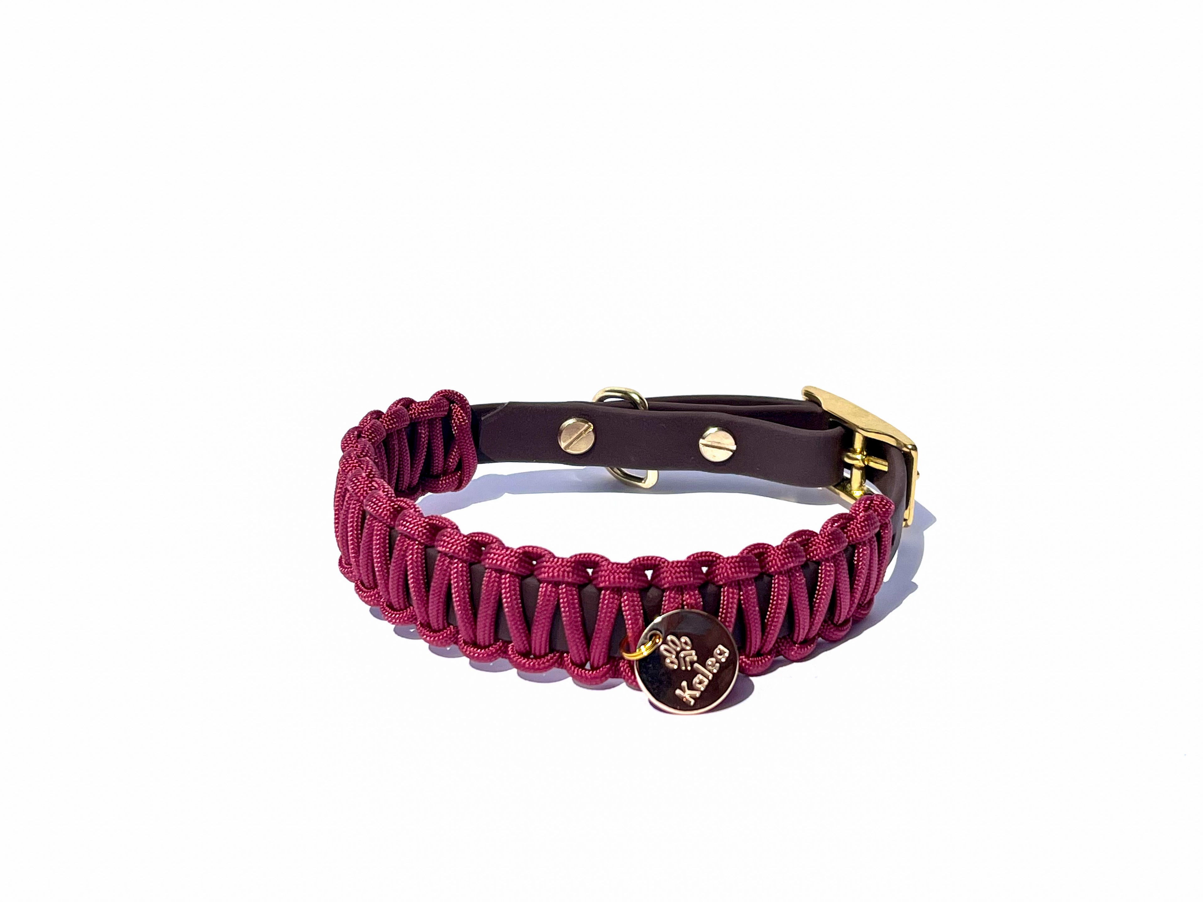 BioThane® / Paracord Halsband - "Matilda"