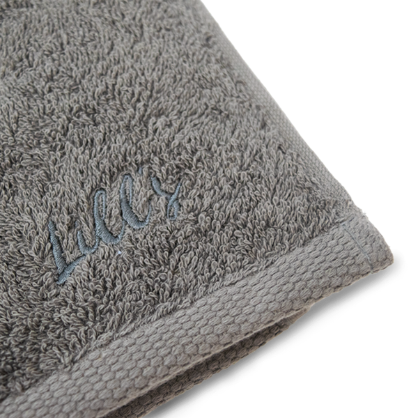 Hundehandtuch aus Bio-Baumwolle "Stone Grey"