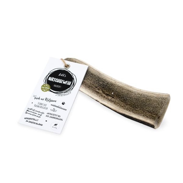 Hirschgeweih | halbiert