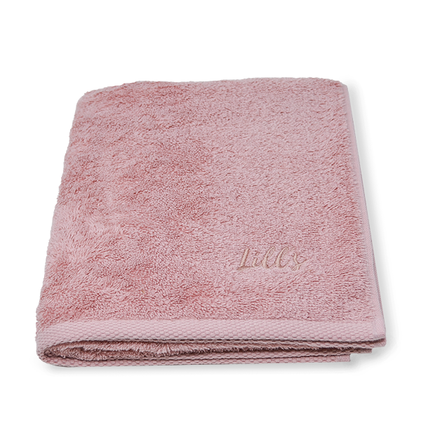 Hundehandtuch aus Bio-Baumwolle "Pink Berry"