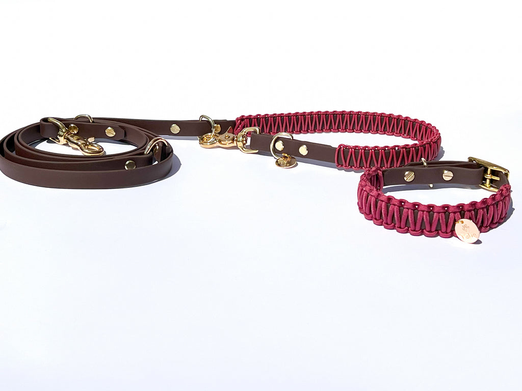 BioThane® / Paracord Halsband - "Matilda"