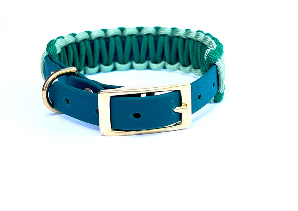 BioThane® / Paracord Halsband - "Theo"