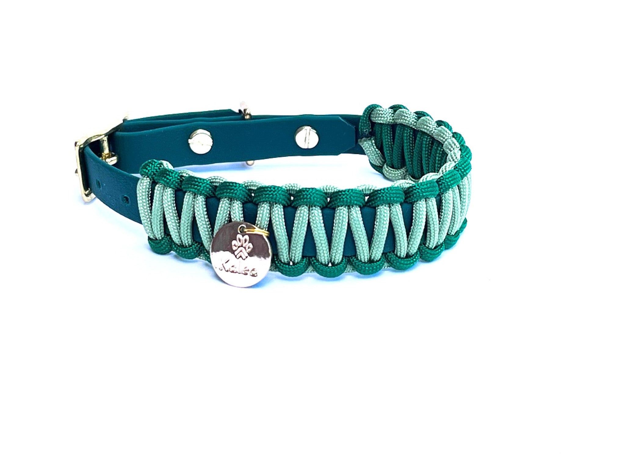 BioThane® / Paracord Halsband - "Theo"