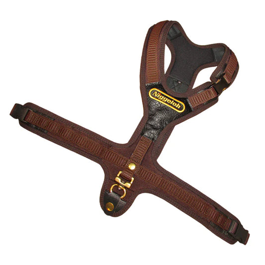 NIGGELOH GESCHIRR "FOLLOW" BRAUN