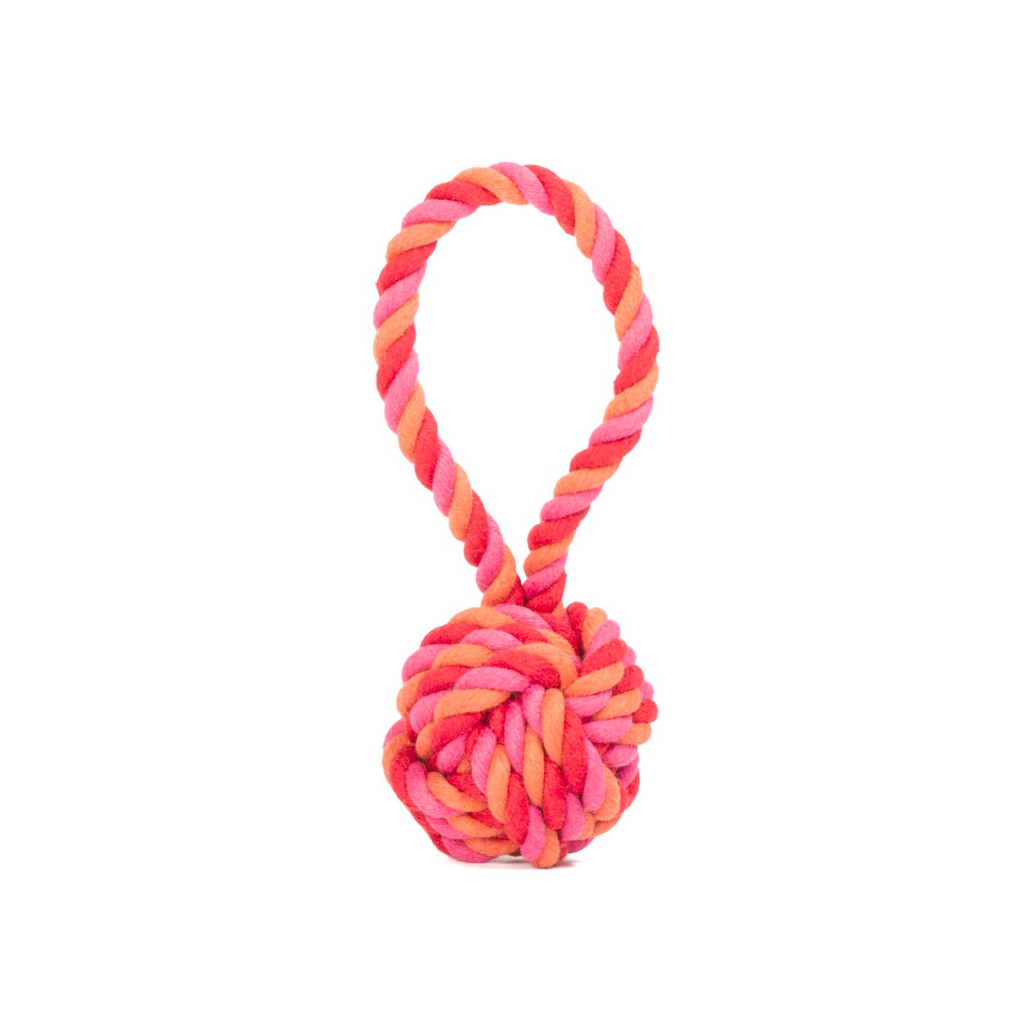 LABONI MINI SCHLEUDERBALL KULT-SPIELZEUG FÜR HUNDE - 6 x 6 x 13 cm - pink