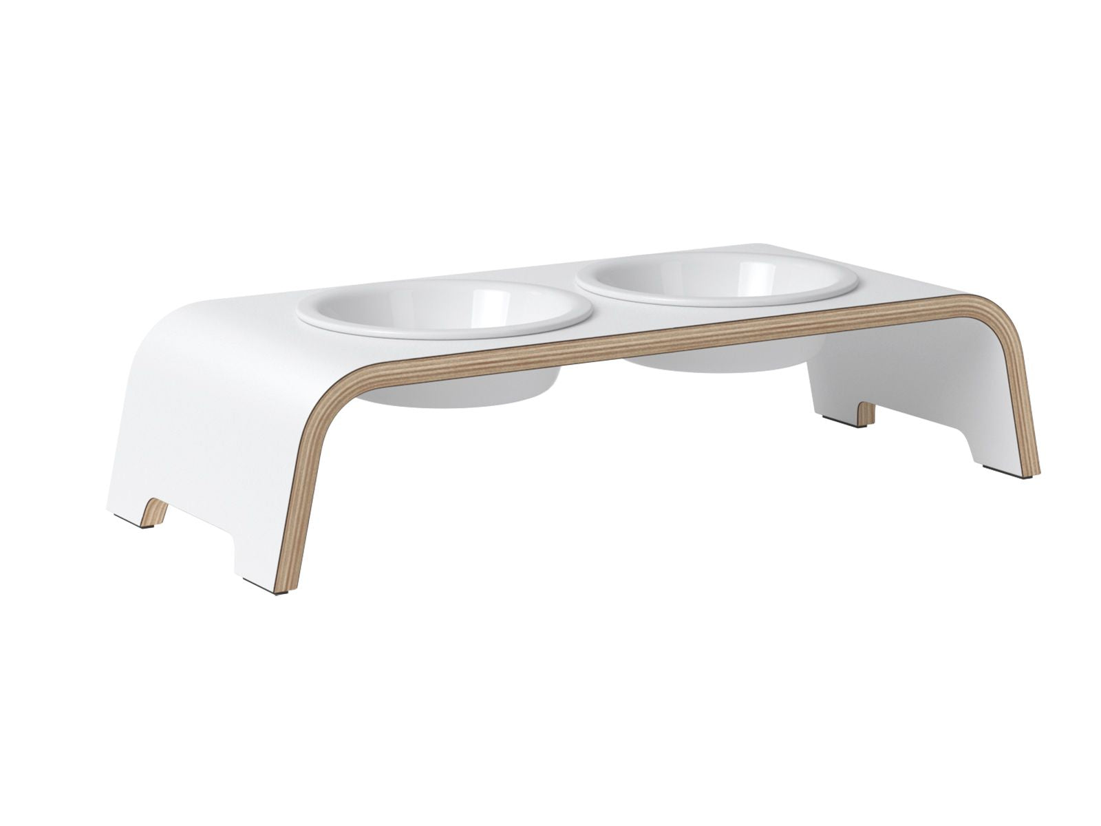 dogBar® S - large - weiss mit Porzellan