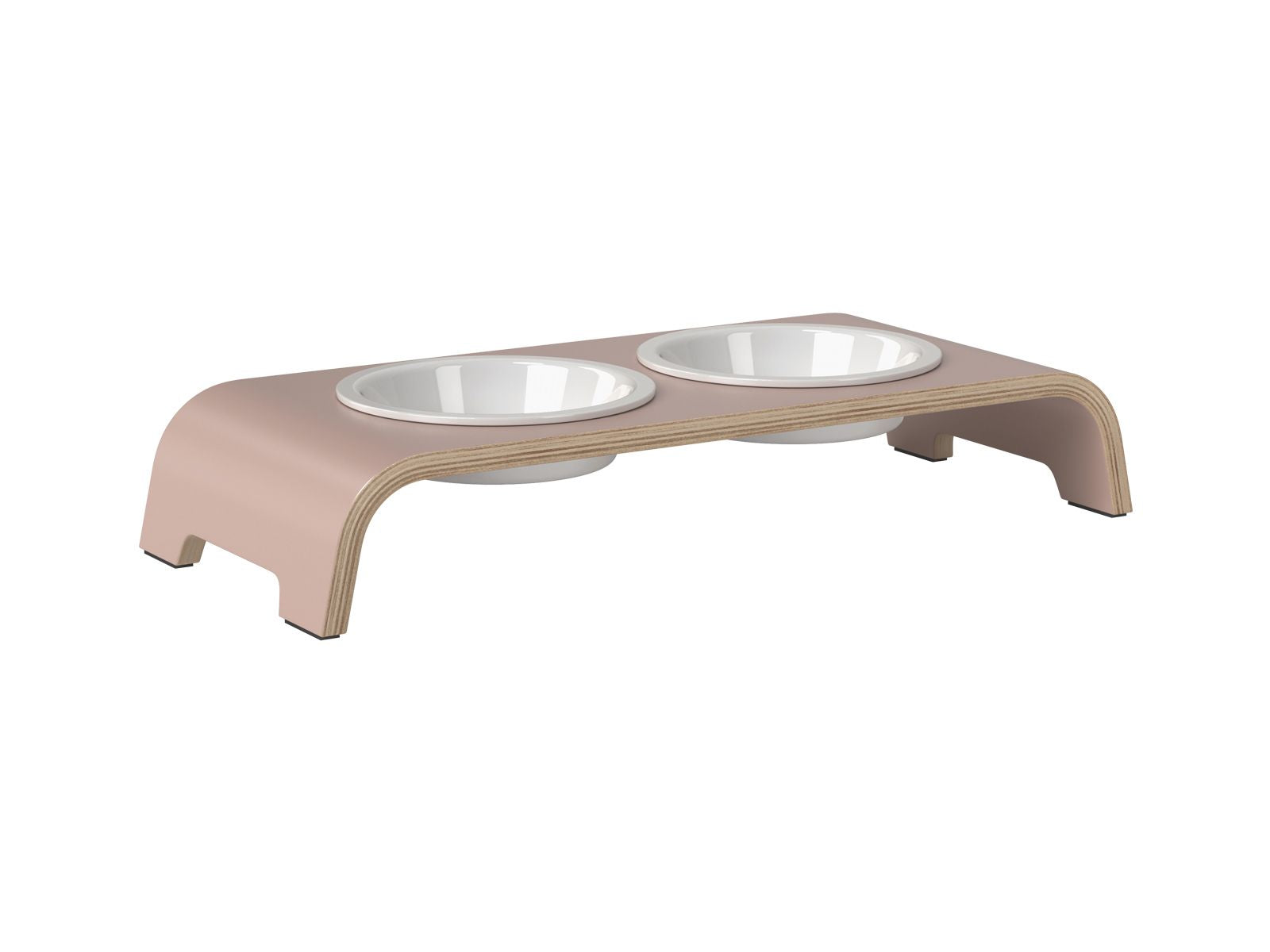 Limited dogBar® S antique pink mit Porzellan